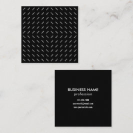 Din överförda Logotyp eller bild | Modern Patten Fyrkantigt Visitkort