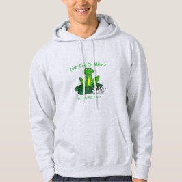 Din Pad eller Min - Herr Ljusgrå  Hoodie