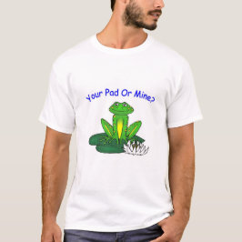 Din Pad eller Min - Herr Vit T Shirt