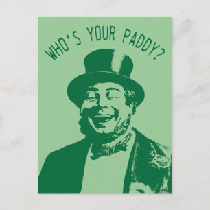 Din Paddy Saint Patricks-dag Vykort