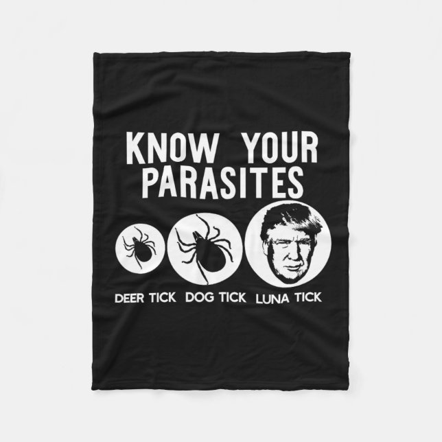 Din paradasites Anti-trump Resistt T Shirt Funny G Fleecefilt (Framsidan)
