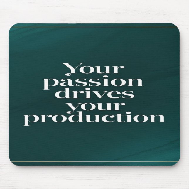 Din passion driver produktionsalternativ 2 musmatta (Framsidan)