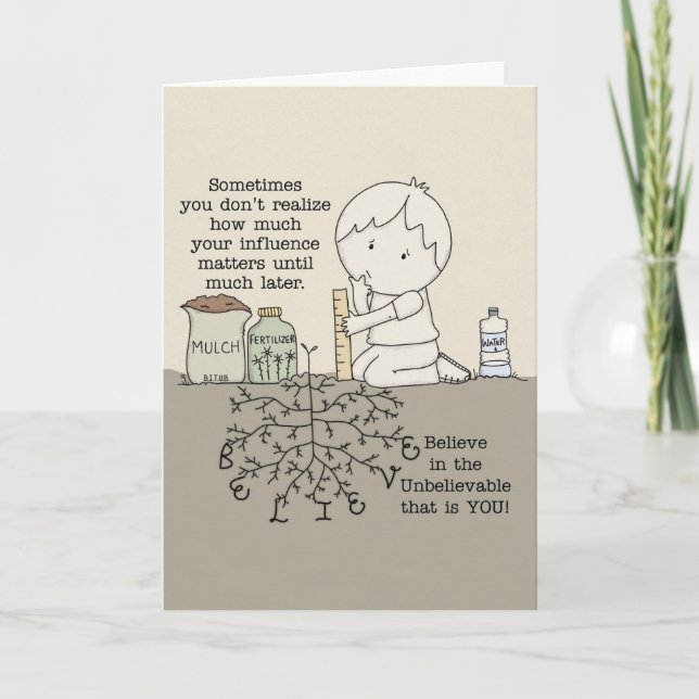 Din påverkan kort (Framsida)