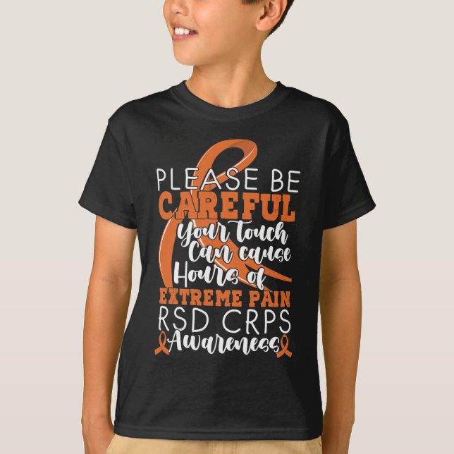 Din pekskärm kan orsaka extrem smärta och stöldsky t shirt (Framsida)
