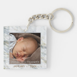 Din Personlig Elegant Blue Grått Marble Mönster