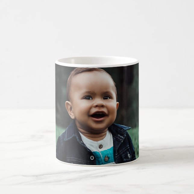 Din Personlig för fotoAnpassningsbar Kaffemugg (Center)
