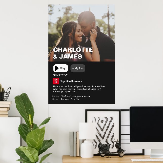 Din personliga film synopsis Foto  Poster (Hemmakontoret)