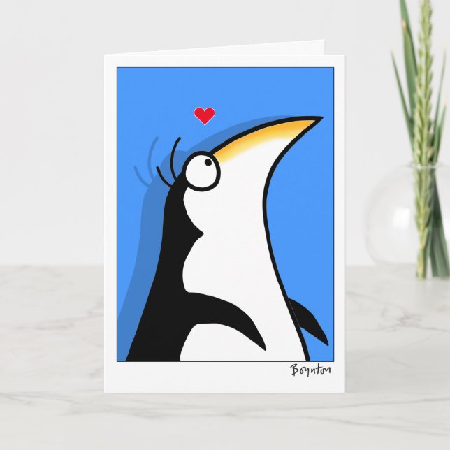 DIN PERSONLIGA PENGUIN Boynton Kort (Framsida)