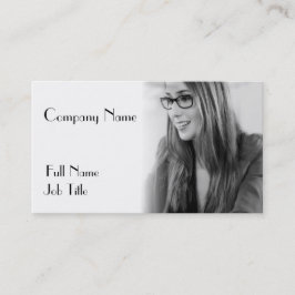 Din personligfotodesign visitkort