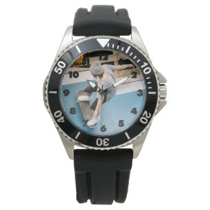DIN PHOTO-anpassningsbar bevakar Armbandsur