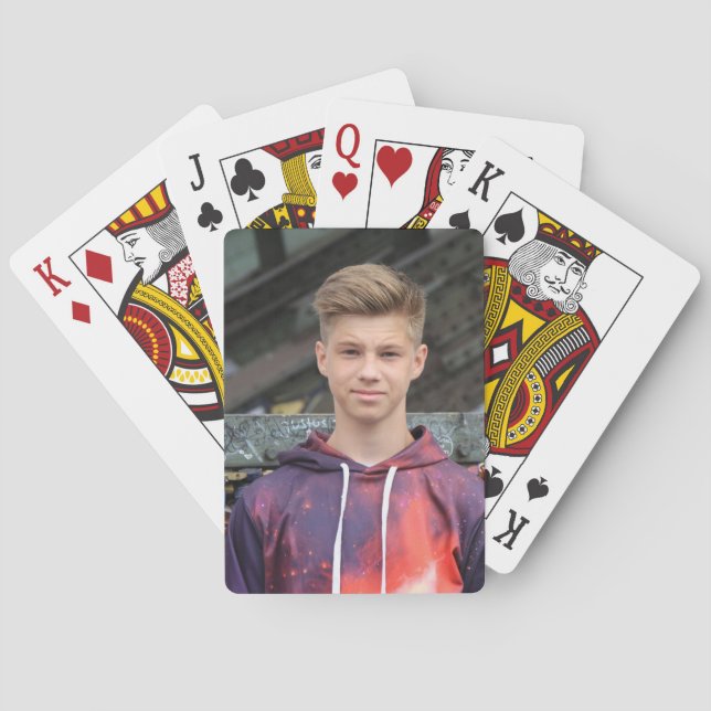 DIN PHOTO ANPASSNINGSBAR PLAYDS-KORT CASINOKORT (Baksidan)