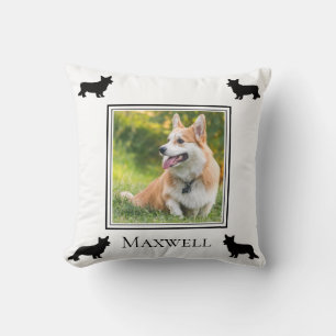Din Photo Cardigan Welsh Corgi-Personlig Kudde