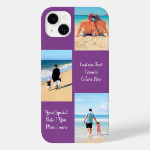 Din Photo Collage iphone case Anpassningsbar Text