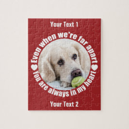 DIN PHOTO-Pussel långt ifrån Kärlek Pussel