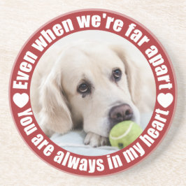 DIN PHOTO-sandsten långt ifrån Kärlek underlägg Sandsten