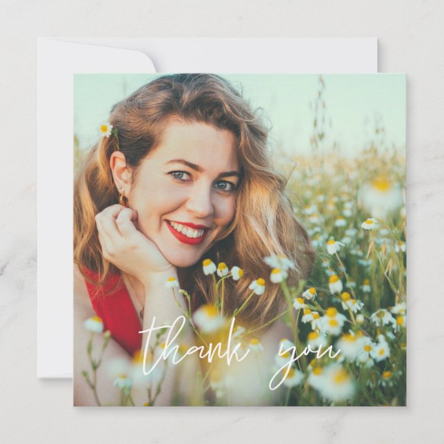 Din Photo Studenten Hat Tack WhiteV2-kvadrat (Framsida)