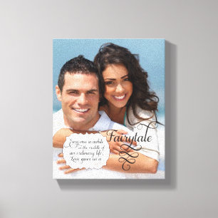 Din Photo Wrapped Canvas Fairytale