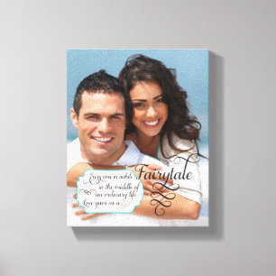 Din Photo Wrapped Canvas Fairytale