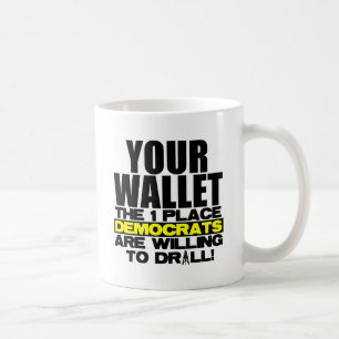 Din plånbok kaffemugg