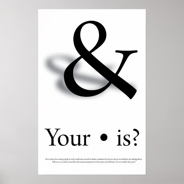 Din poäng? poster (Framsidan)