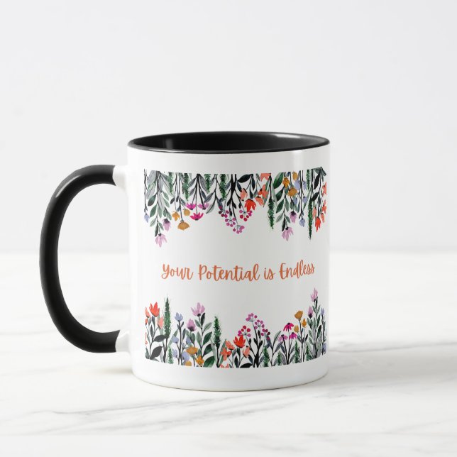 Din potential är oändlig mugg (Vänster)