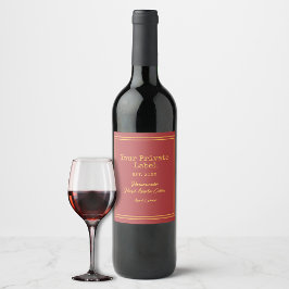  Din privata etikett hemmagjord hård äppelcider vi