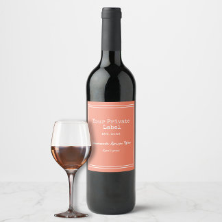 Din privata etikett Homemade Apricot Vin