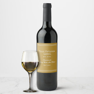 Din privata etikett Homemade Mead Honung Vin