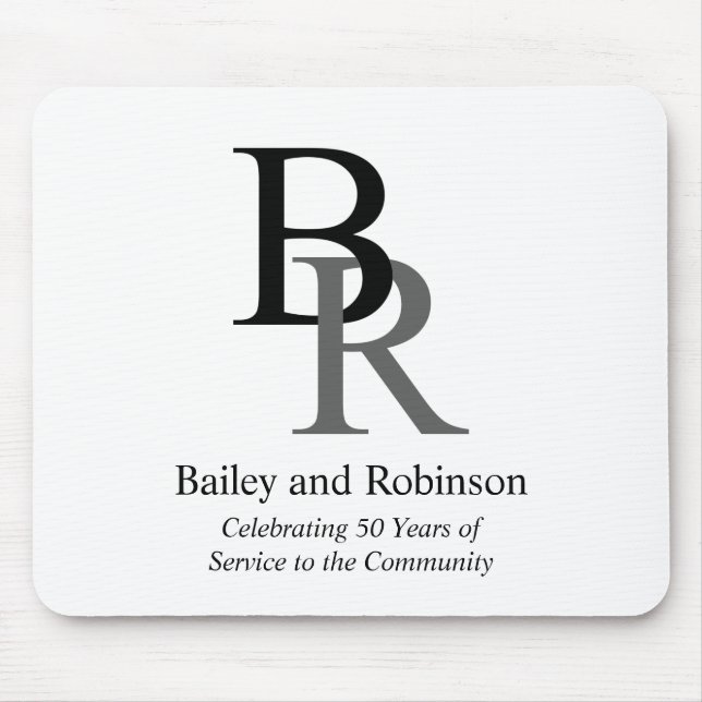 Din Professionell för Logotyp - säljfrämjande verk Musmatta (Framsidan)