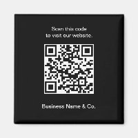 Din QR-kod Black White-kampanjverksamhet