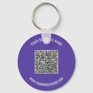 Din QR-kod för Färg Info-säljfrämjande nyckelkedja Nyckelring