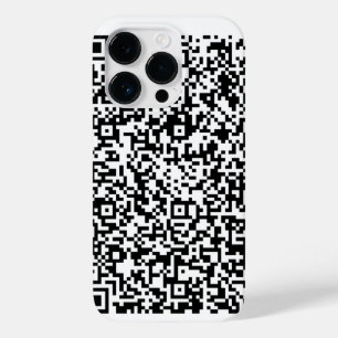 Din QR-kod Scan Funny iphone case Anpassningsbar F