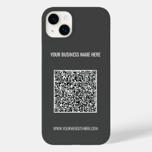 Din QR-kod Scan Info Text och Färg iphone case