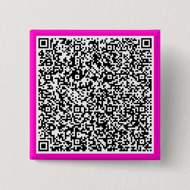 Din QR-kod Skanna Info Personlig Knapp Present (Framsida)