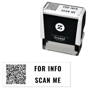 Din QR-kod Skanningsinformation Personlig stämpel