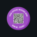 Din QR-kodmall för Anpassningsbar Text och Färg Ma Magnet<br><div class="desc">Välj Färg och Typsnitt - Utforma dina egna magneter för Personlig med din Speciella QR-kodsökningsinformation och Anpassningsbar Text Promotional Business eller Personal Funny Magnet Gift - Add Your QR Code - Image - Photo or Logotyp / and Text - Namn eller annan info / message - Resize and Move or...</div>