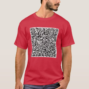 Din QR-kodskanningsinfo - funny T-Shirt-gåva T Shirt