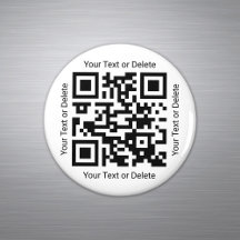 Din QR-Professionell - Business Modern Round