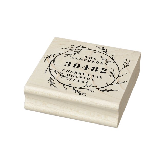 Din Returadress Namn Wandefrum Stam Stämpel (Stämpel)