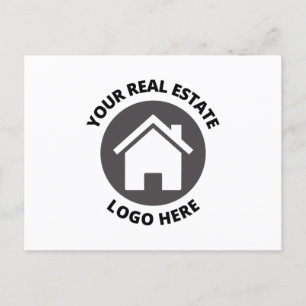 Din riktiga Gods-Logotyp här Vykort