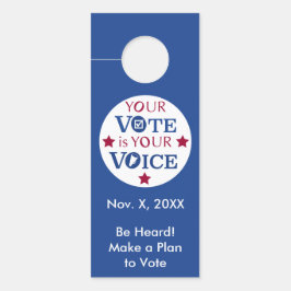 Din röst är din röst i Person Ballot-påminnelse