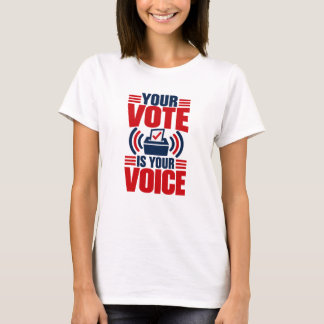 Din Röst Är Din Röst Politisk T Shirt
