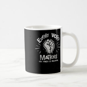 Din röst är kraftfull röstspärr1 kaffemugg