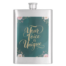 Din röst är unik fickplunta