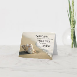 Din röst gör mig tröst kort