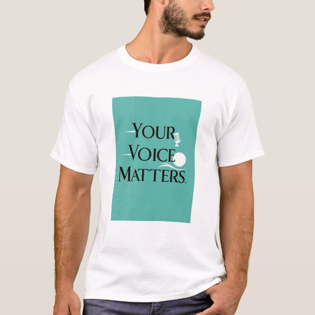 Din Röst Har Betydelse alternativ 2 T Shirt (Framsida)