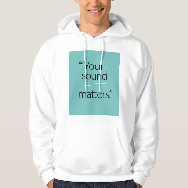 Din Röst Räknas 2 Hoodie (Framsida)