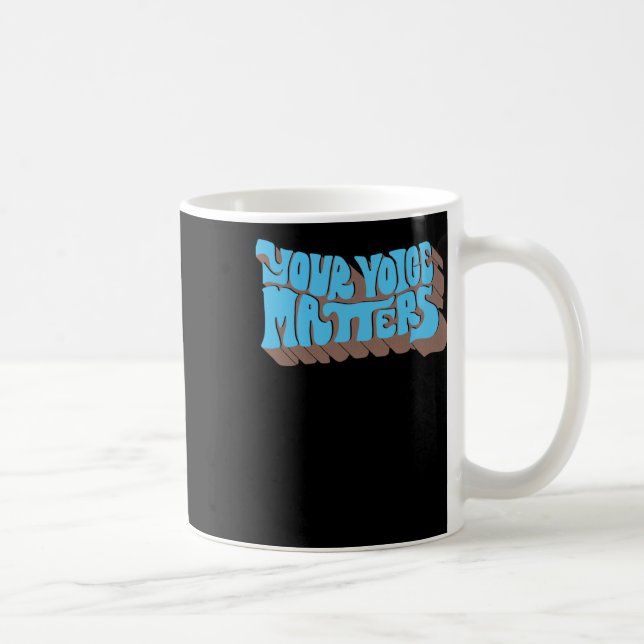 Din röst S! Fäst1 Kaffemugg (Höger)