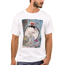 Din samtidaa design T-shirs för handlag