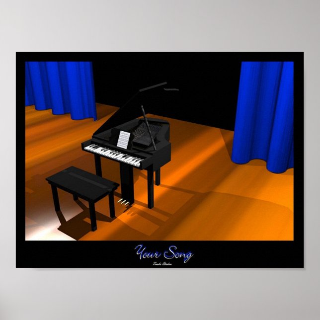 Din Sång Poster (Framsidan)